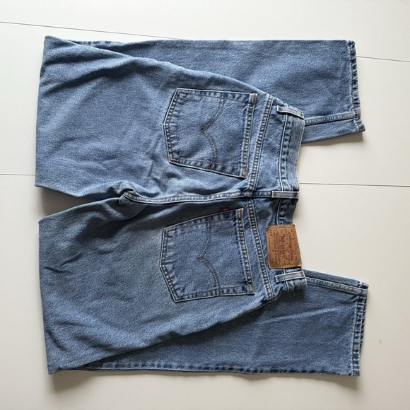 Vintage Levi's Women's 512s Size 8 REG L Light‎ Wash Straight Leg Slim Fit - Picture 6 of 8